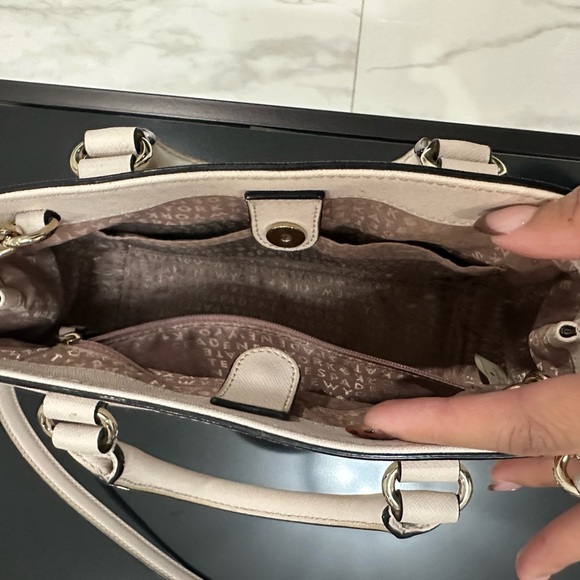 Kate Spade Cream Satchel with Patterned Design - Picture 2 of 3